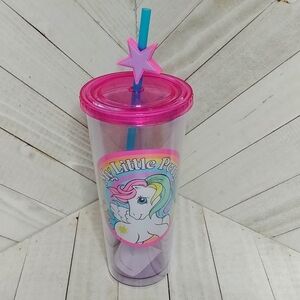 NWT My Little Pony Tumbler Bottle Travel Cup with Straw
